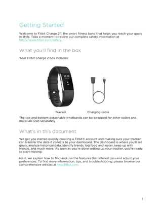 fitbit charge 3 instruction manual