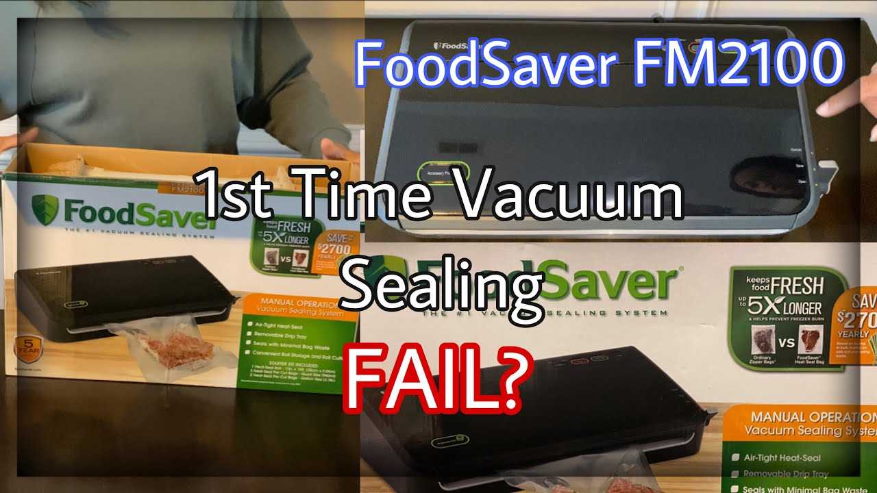 foodsaver vs3180 instruction manual