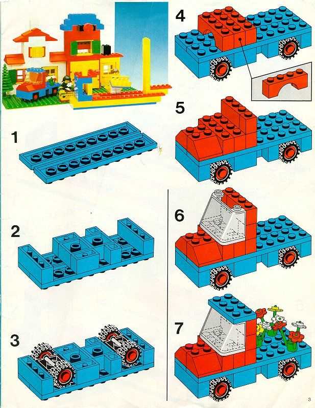 free lego instruction manuals