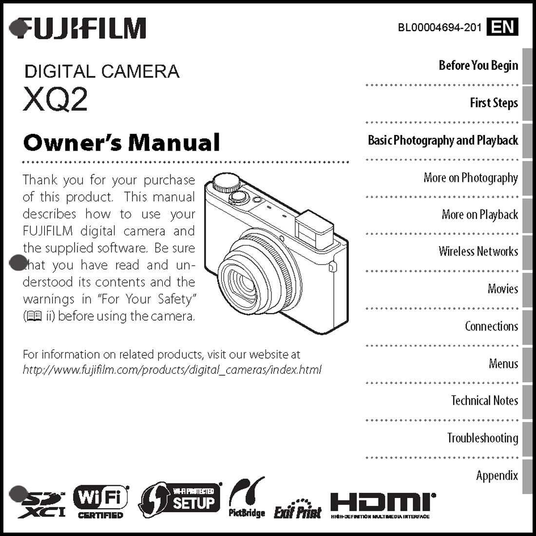 fuji finepix instruction manual