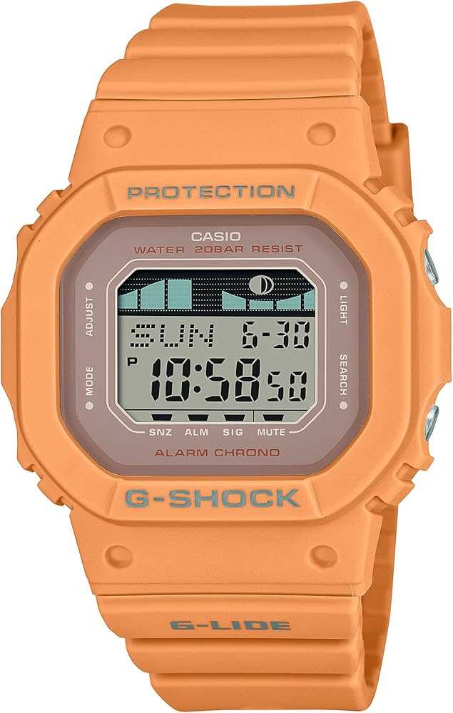 g shock g lide instruction manual