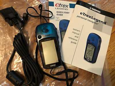 garmin etrex legend instruction manual