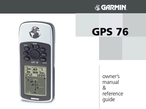 garmin gps instructions manual