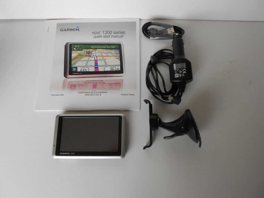 garmin nuvi 1450 instruction manual