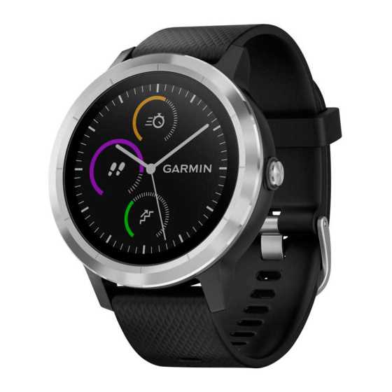 garmin vivosmart 3 instruction manual