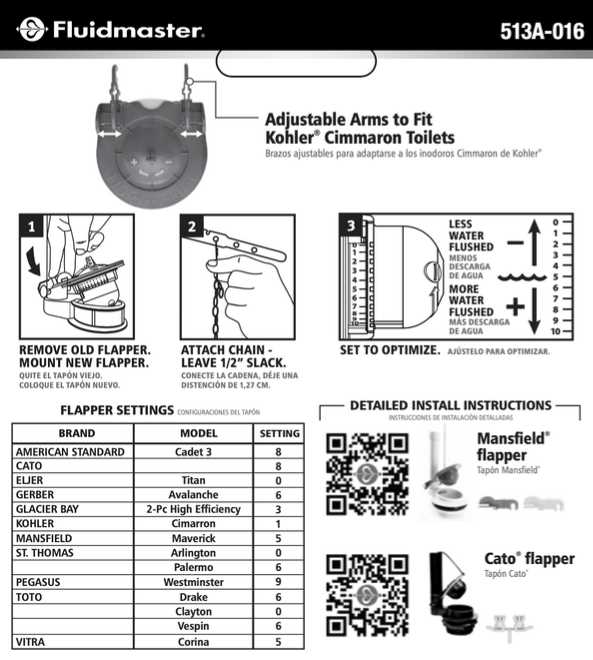 glacier bay instruction manuals