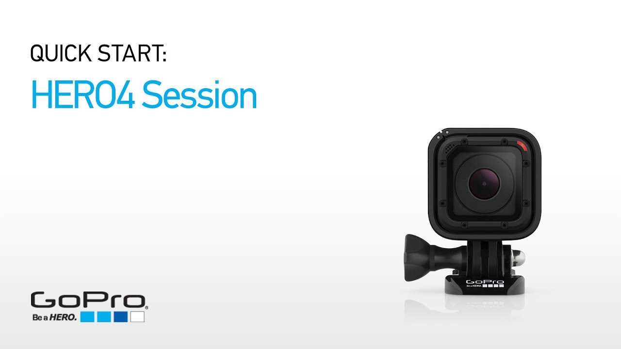 gopro session instruction manual