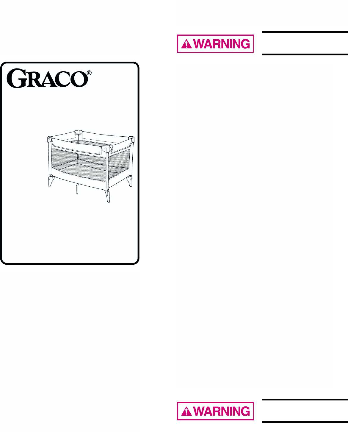 graco crib instructions manual