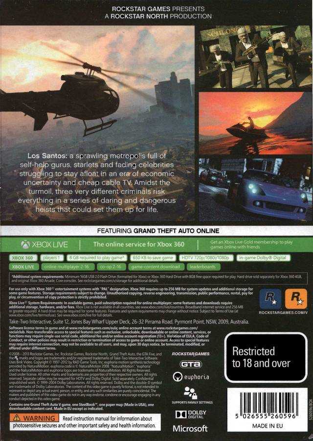 gta 5 instruction manual