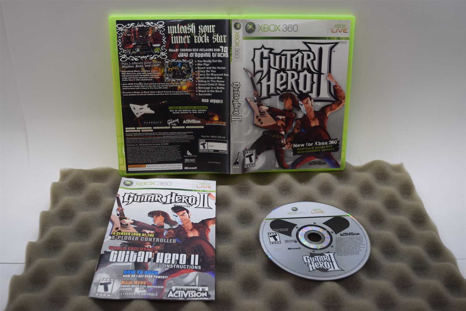 guitar hero instruction manual