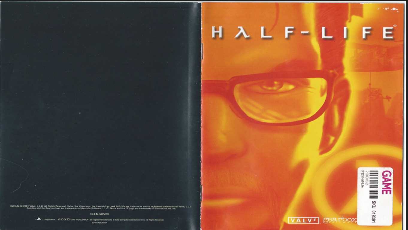 half life playstation 2 instruction manual