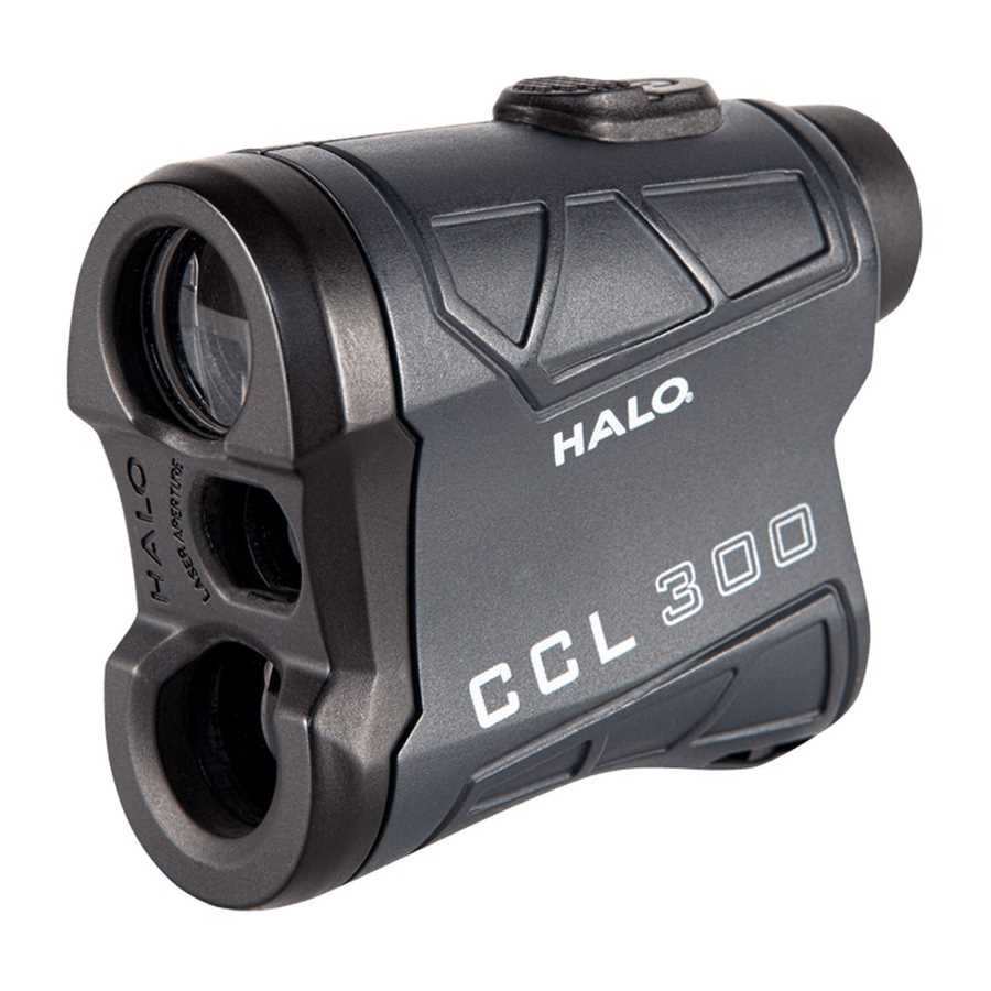 halo r400 rangefinder instruction manual