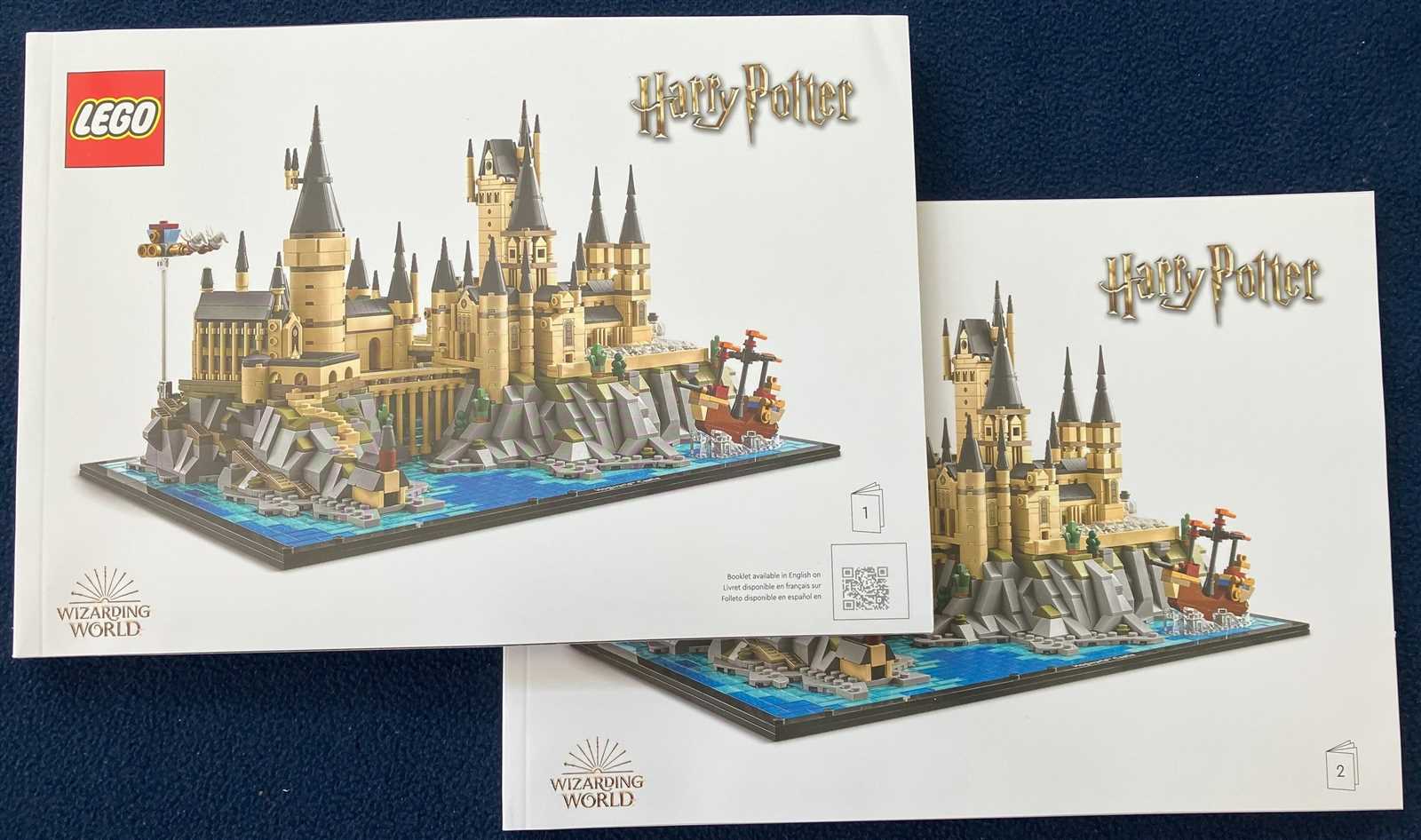 harry potter lego instruction manuals