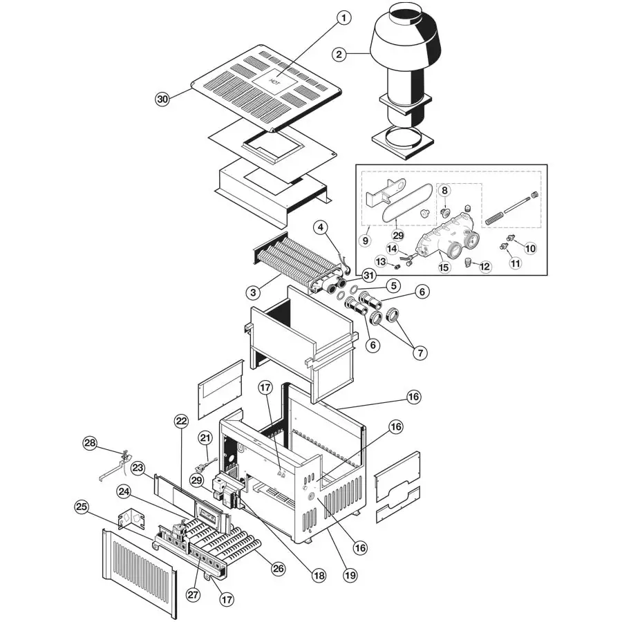 hayward pool heater instruction manual