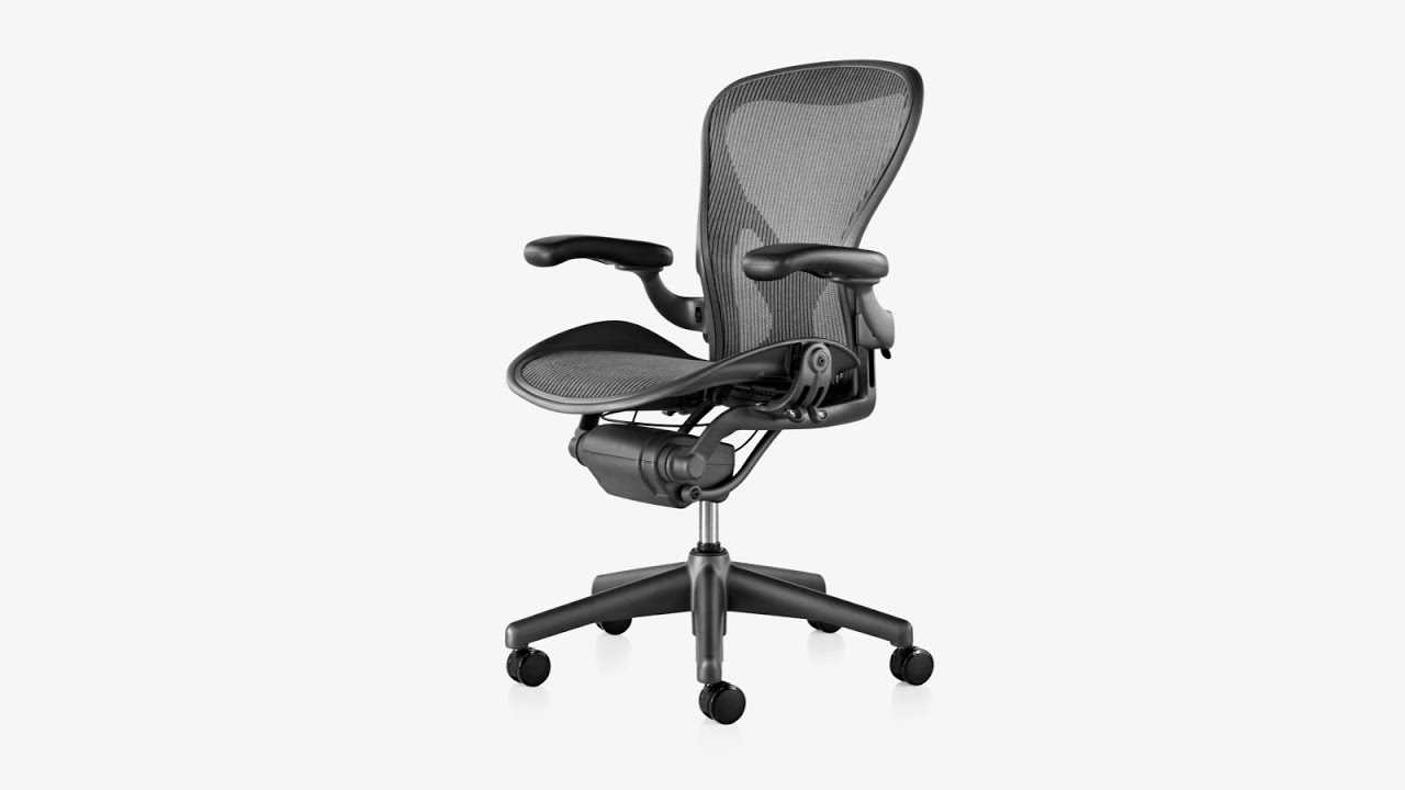 herman miller aeron chair instruction manual