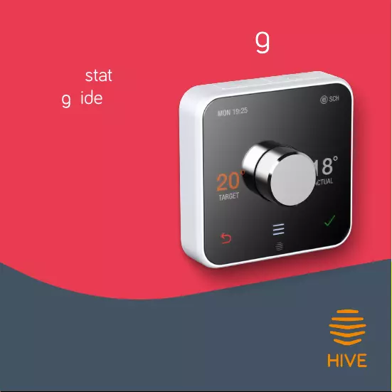 hive thermostat instructions manual