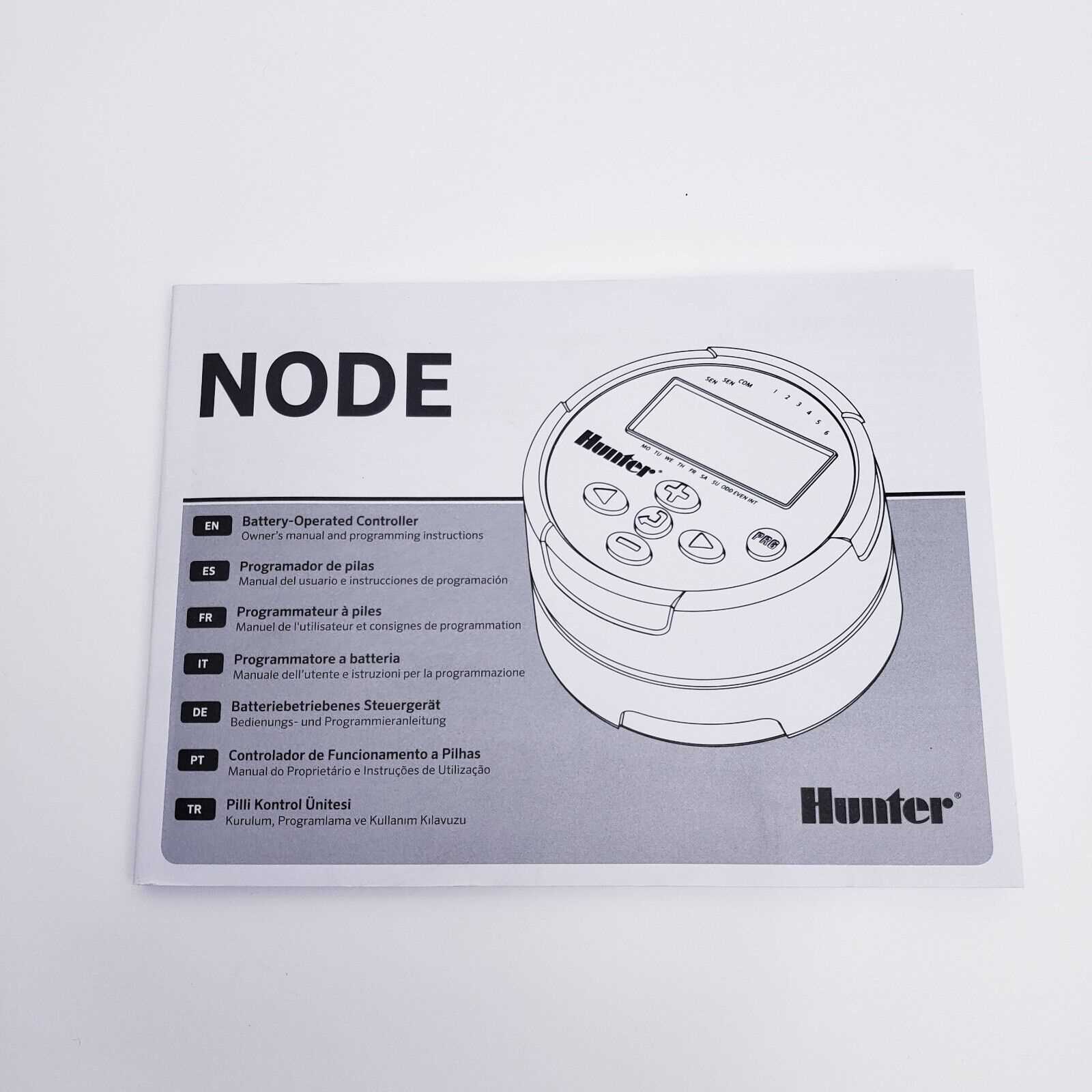 hunter node 100 instruction manual