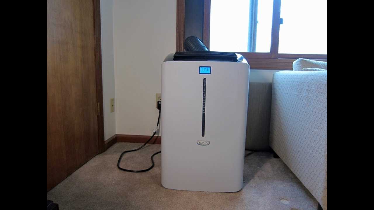 idylis portable air conditioner instruction manual