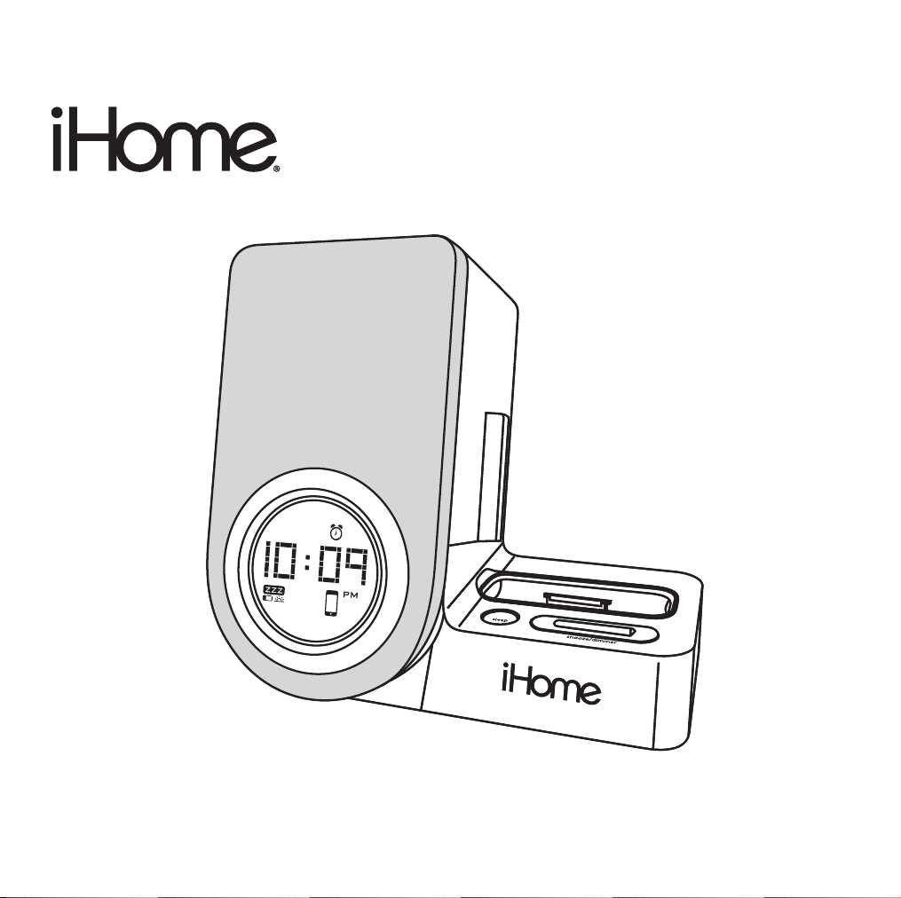 ihome ip40 instruction manual