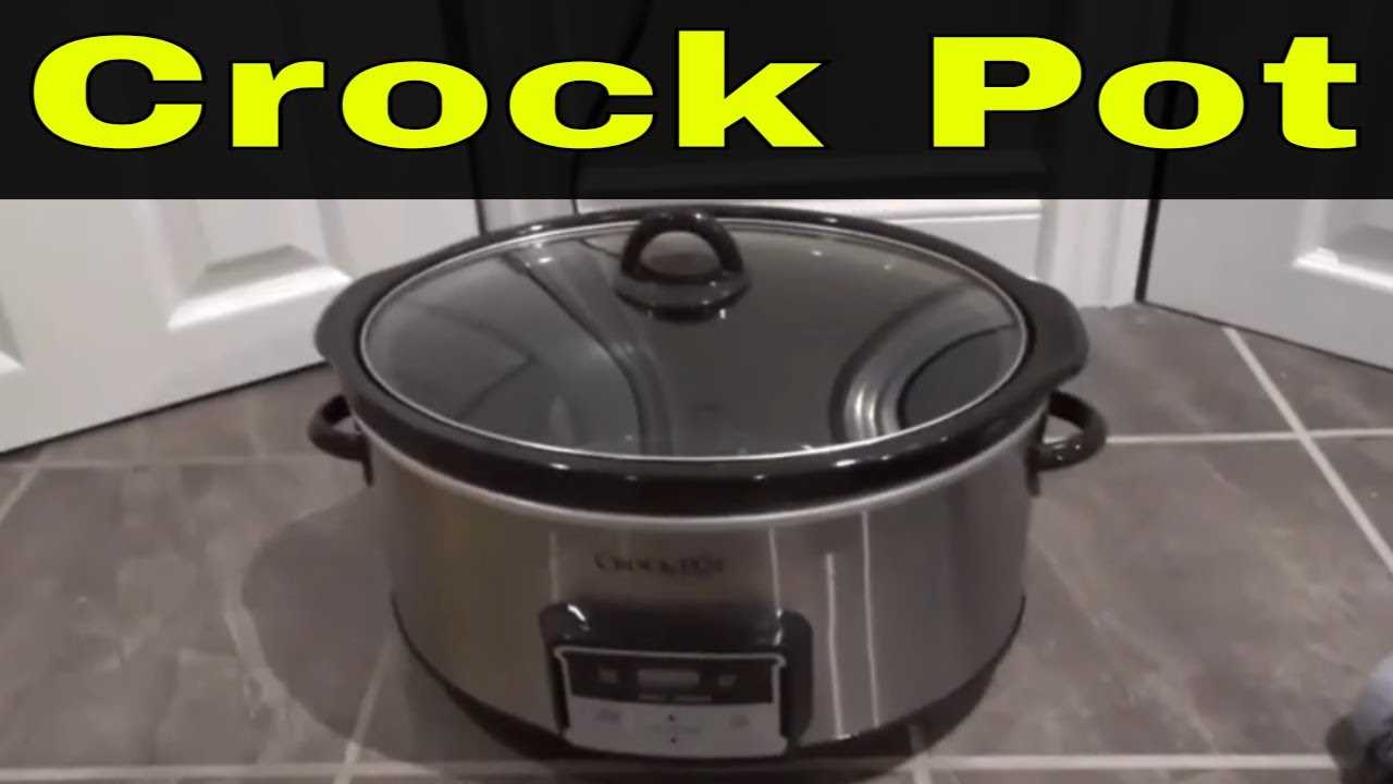 instruction manual crockpot symbols uk