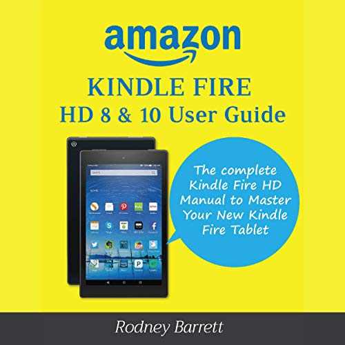 instruction manual for a amazon fire hd 8