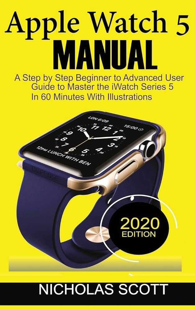 instruction manual for apple watch series 5