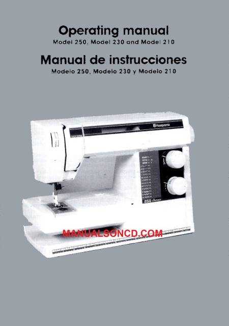 instruction manual for husqvarna viking sewing machine