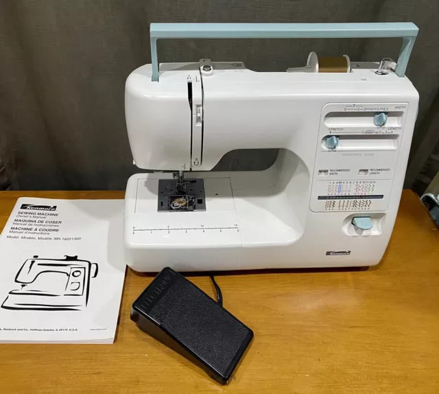 instruction manual for kenmore sewing machine model 385