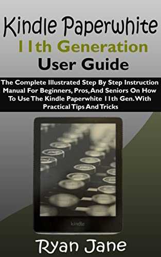 instruction manual for kindle paperwhite