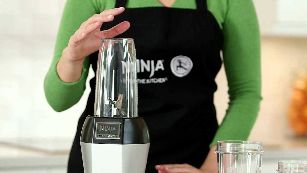 instruction manual for ninja blender