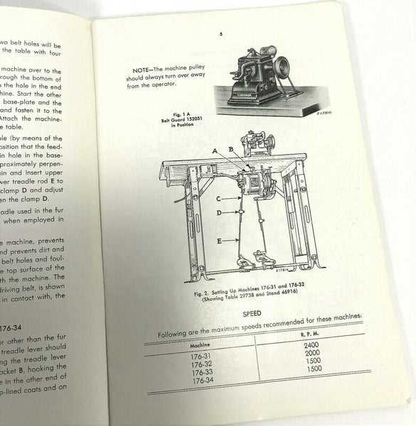 instruction manual for old singer sewing machine