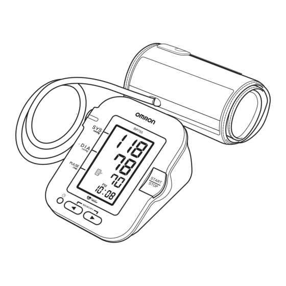 instruction manual omron blood pressure monitor symbols