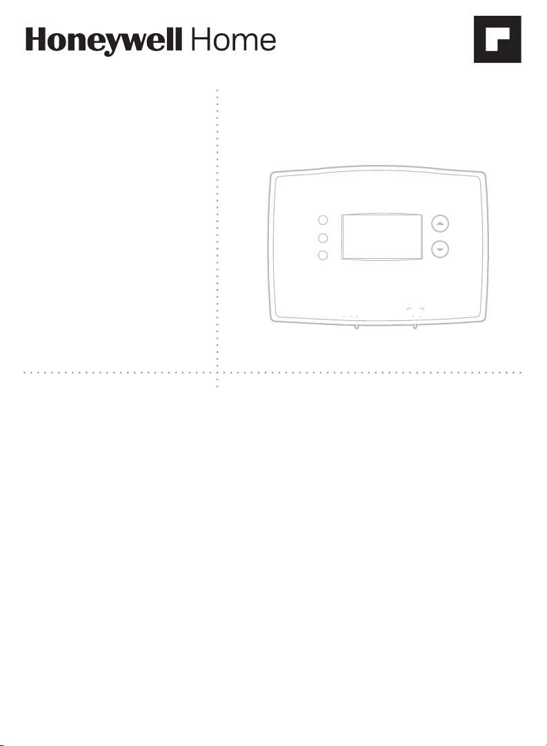 instructions manual for honeywell thermostat