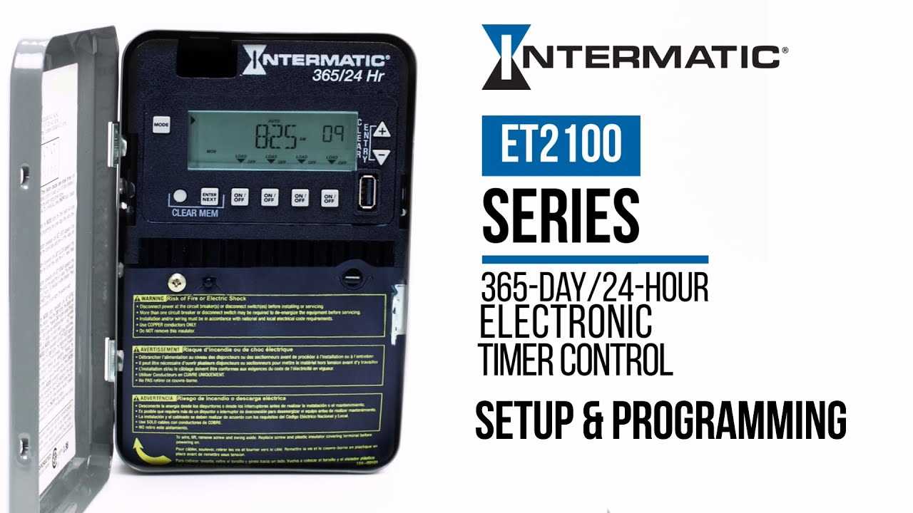 intermatic timer instruction manual