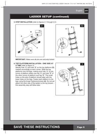 intex pool instruction manual