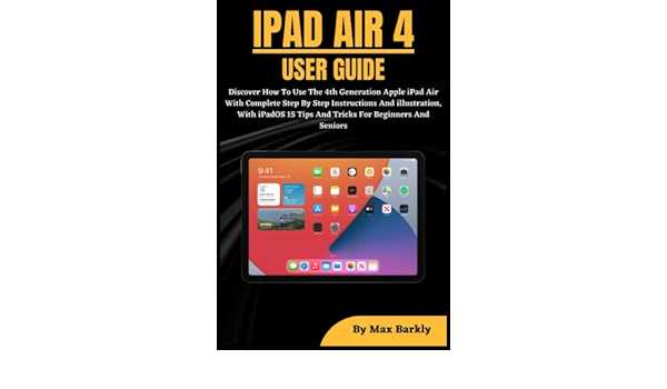 ipad air 4th generation instruction manual