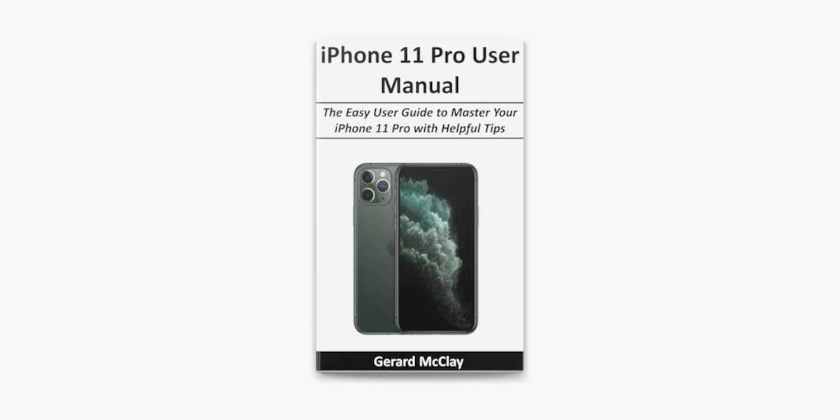 iphone 11 instruction manual