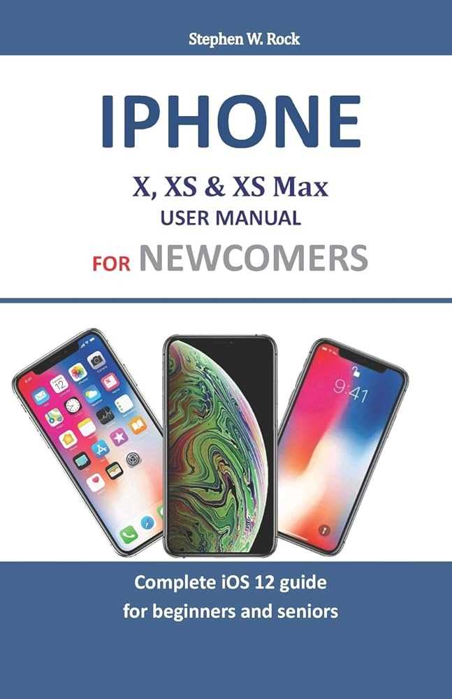 iphone xs instruction manual