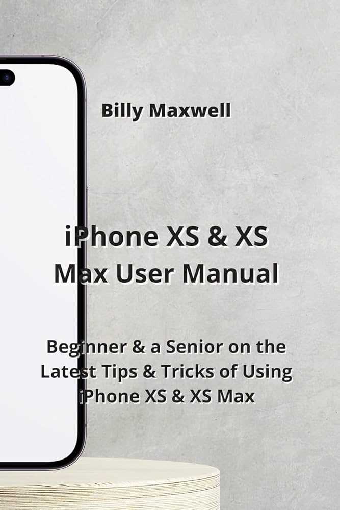 iphone xs instruction manual