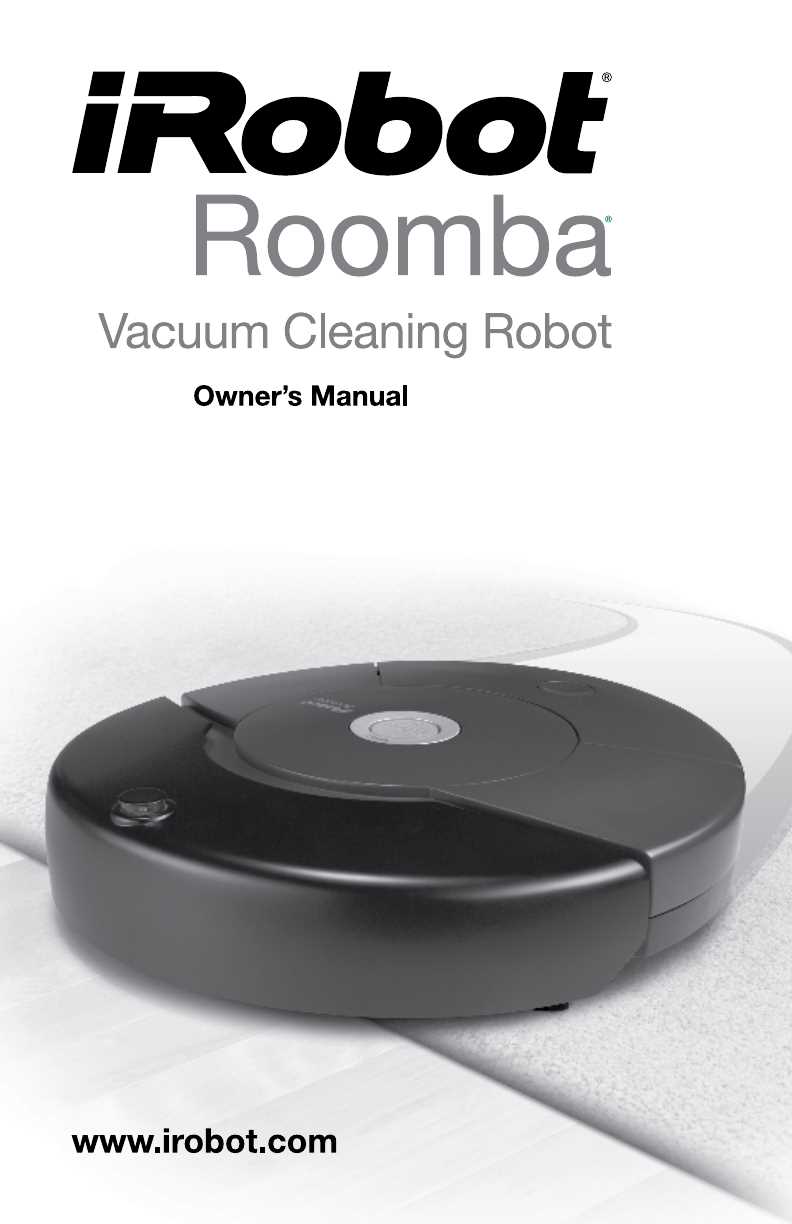 irobot roomba instruction manual