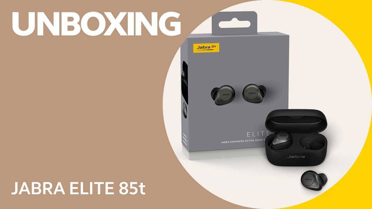 jabra elite 85t instruction manual