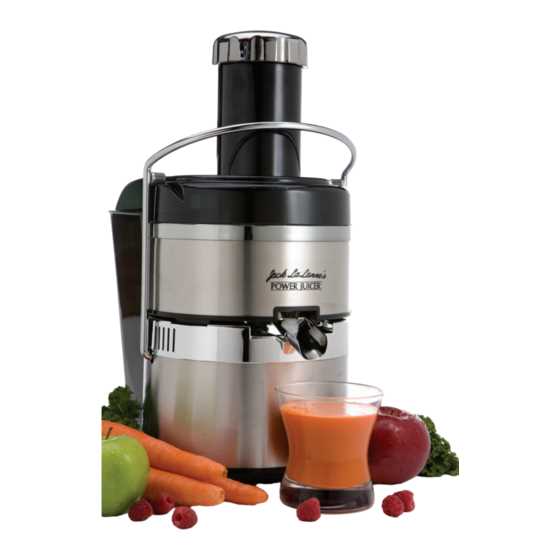 jack lalanne power juicer elite instruction manual