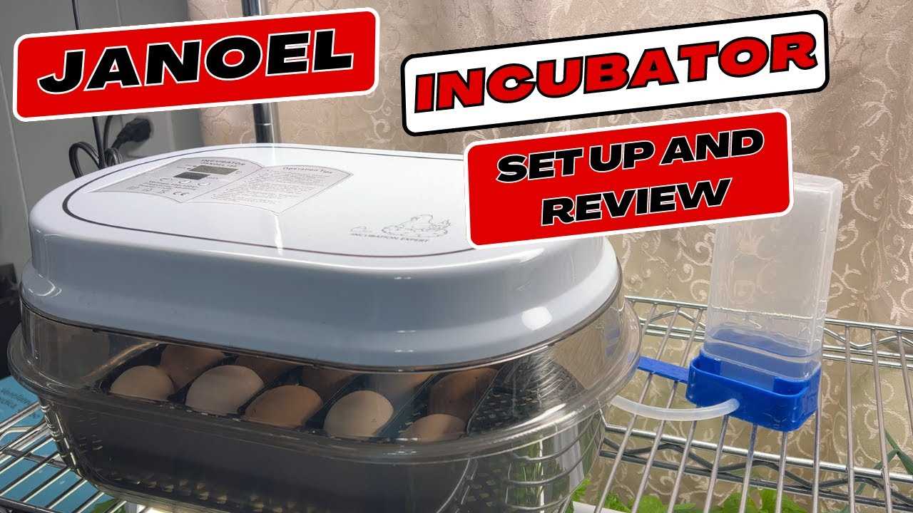janoel 12 incubator instruction manual