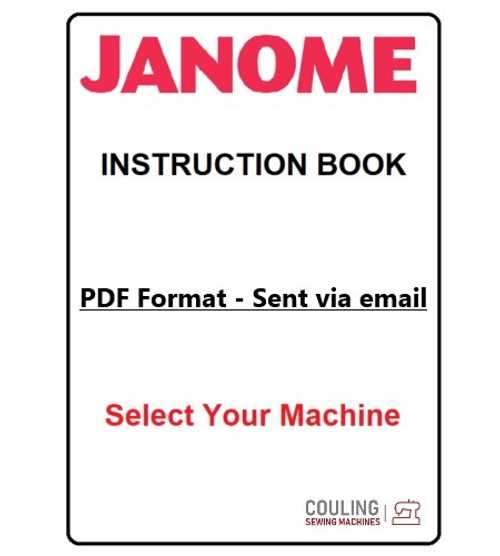 janome 419s instruction manual