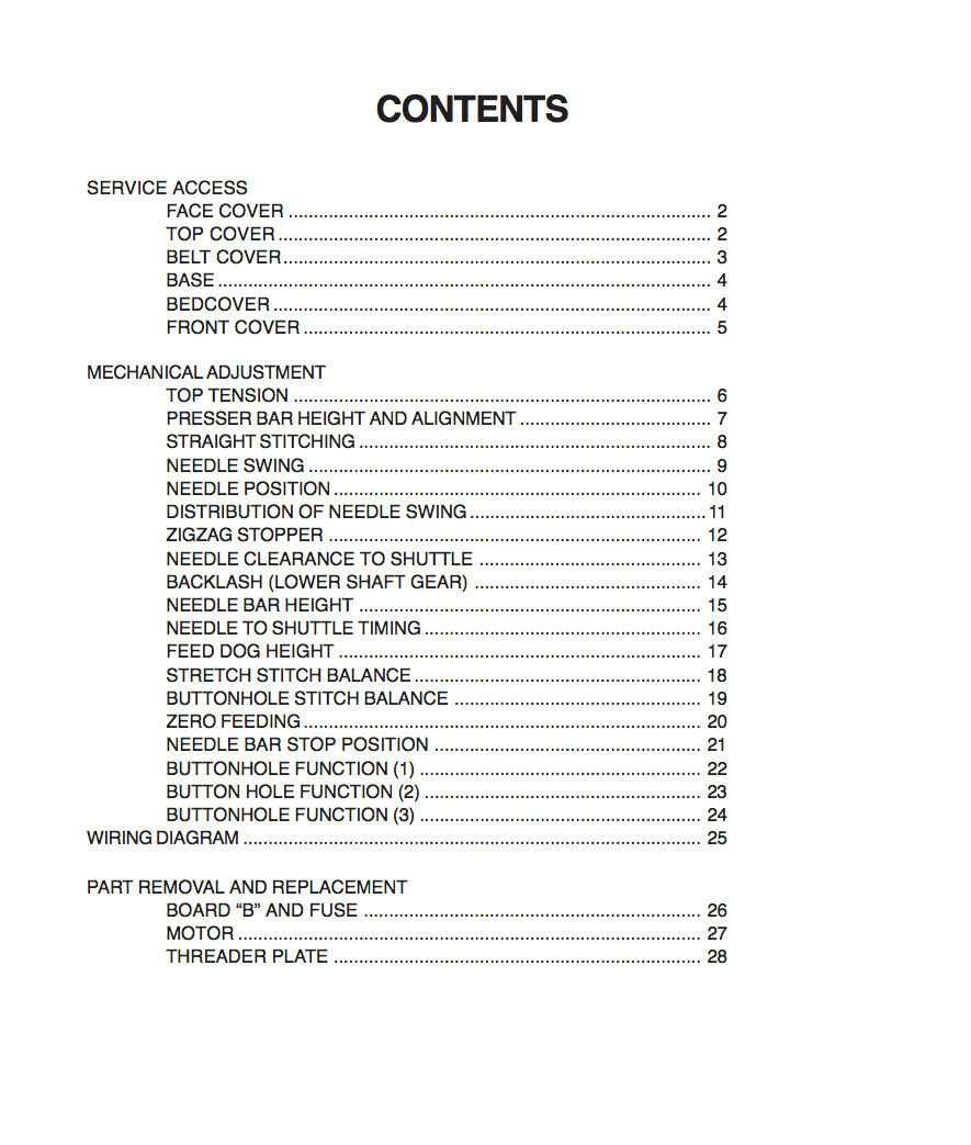 janome excel pro 5124 instruction manual