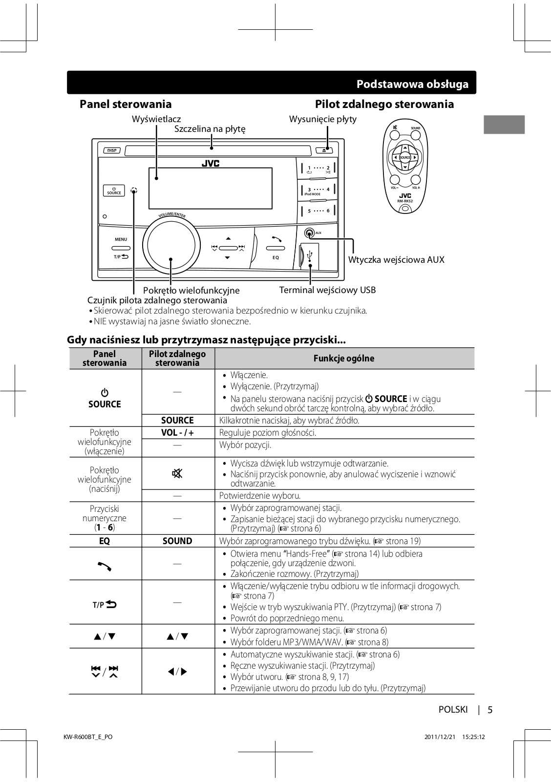 jvc kw r500 instruction manual