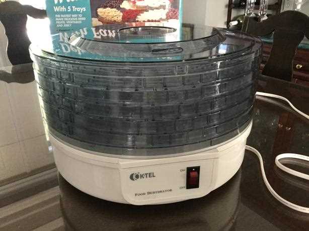 k tel food dehydrator instruction manual