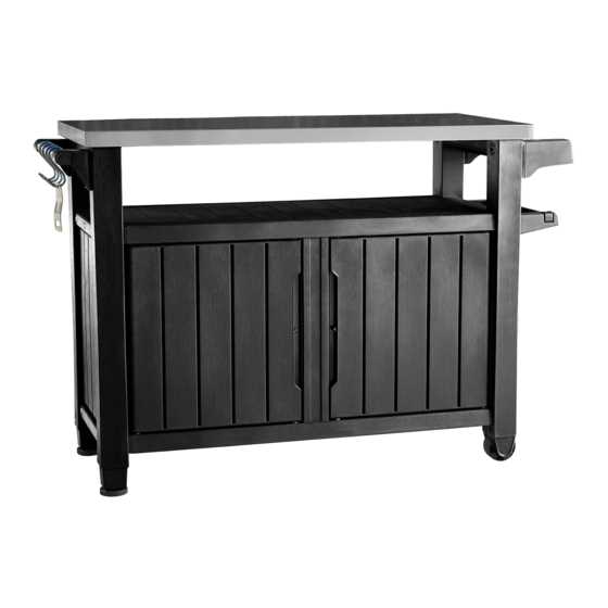 keter folding work table instruction manual