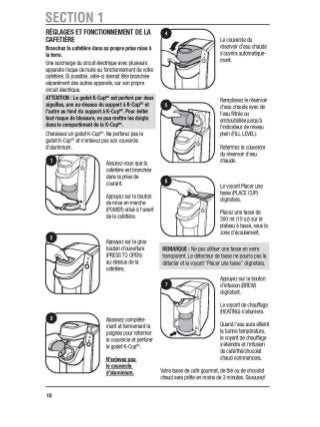 keurig b30 instruction manual