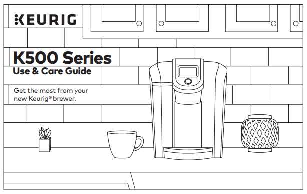 keurig k550 instruction manual